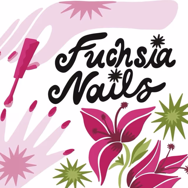 Fuchsia Nails logo